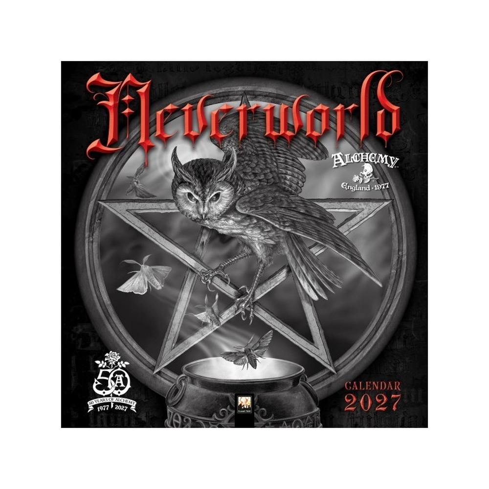 Alchemy - Neverworld' Black & White 2027 Calendar - Black/White